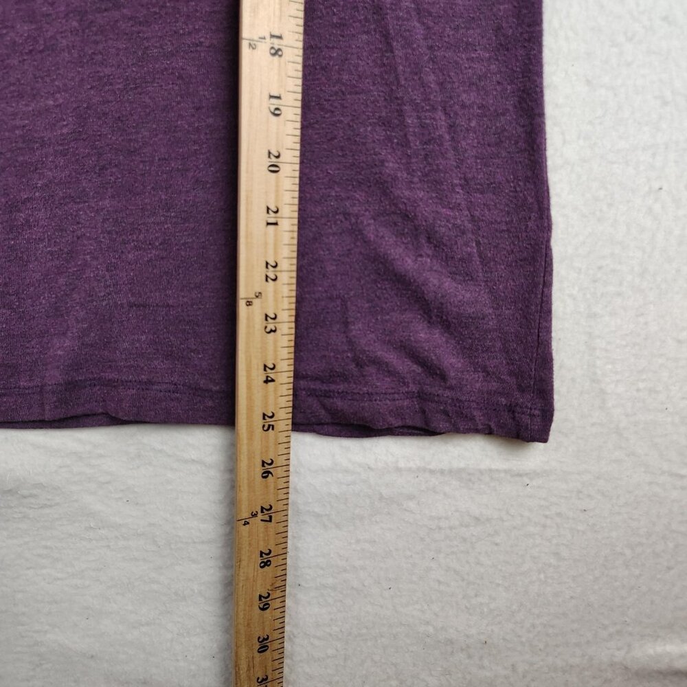 Planet Hollywood Orlando T Shirt Womens sz Large Purple Peace Love Graphic - Picture 5 of 7